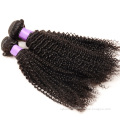 Cuticle Aligned Virgin Mongolian Kinky Curly Human Hair Crochet Braids  In South Africa, Kinky Hair Vendor Ombre With Closure
